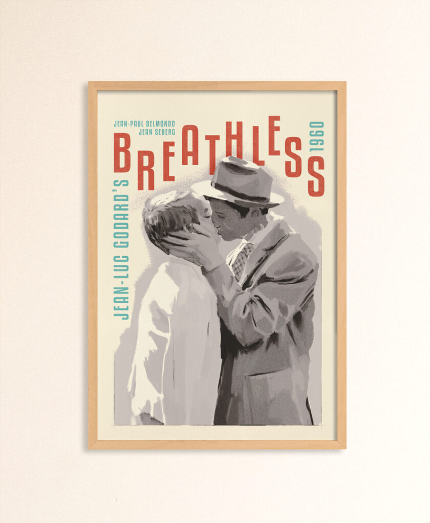 Breathless - Framed Poster