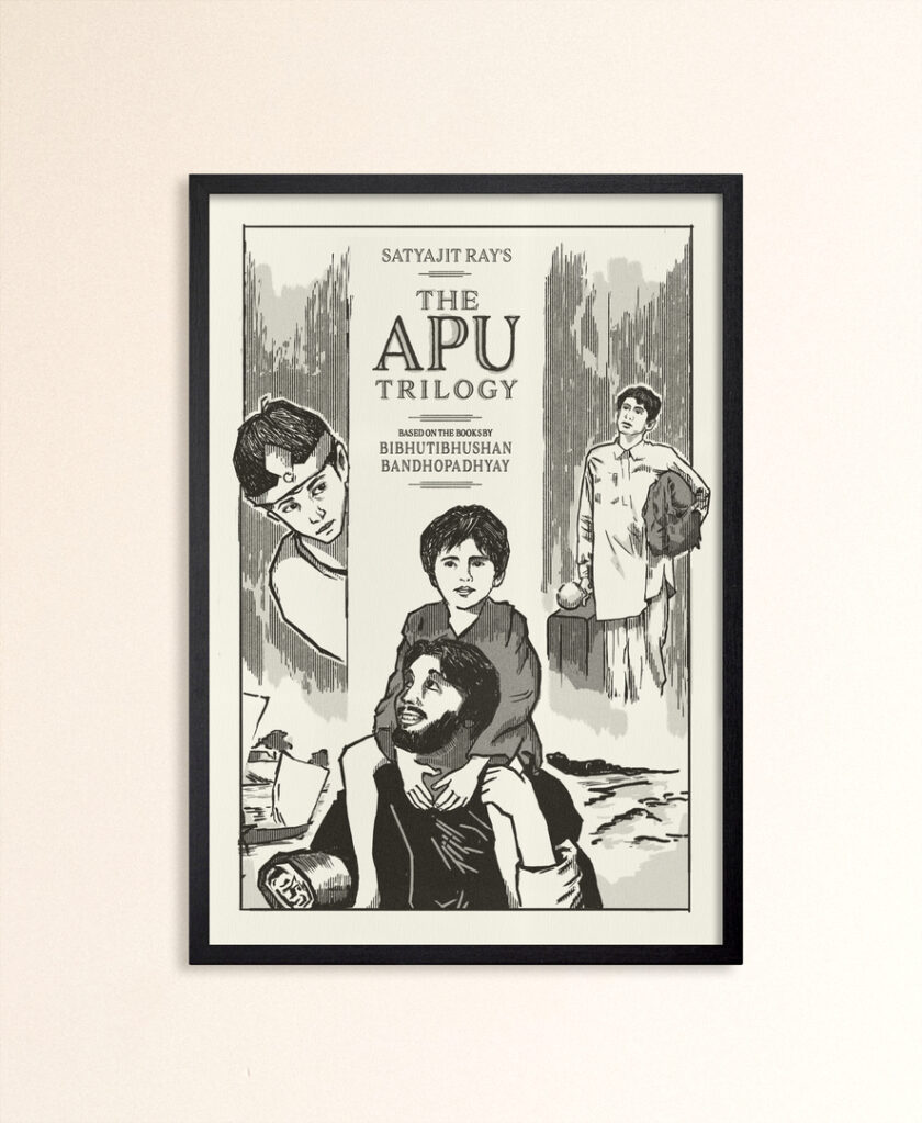 Apu Trilogy - Framed Poster