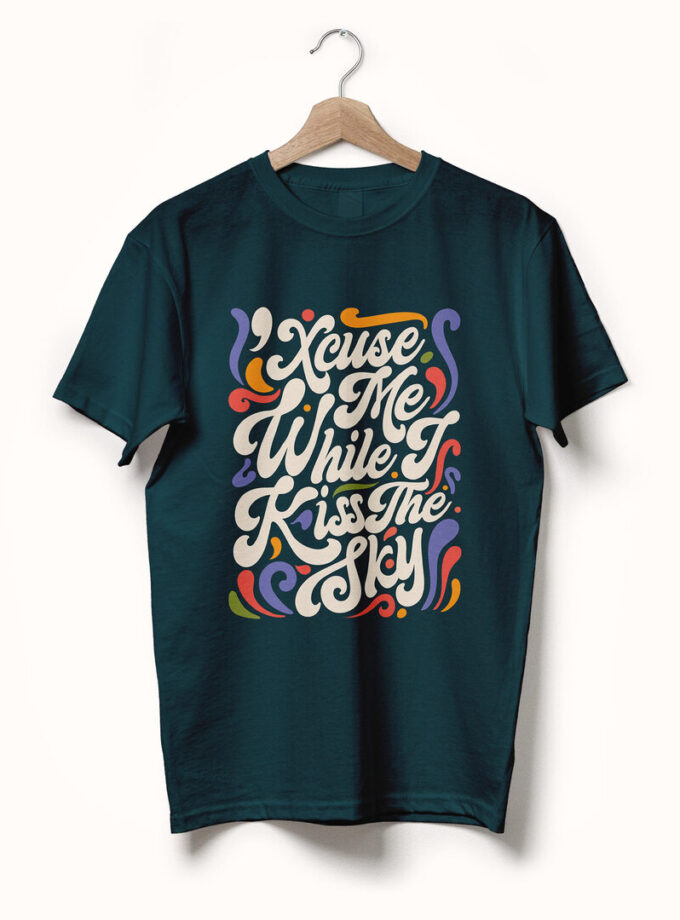 While I Kiss The Sky - Jimi Hendrix T-shirt