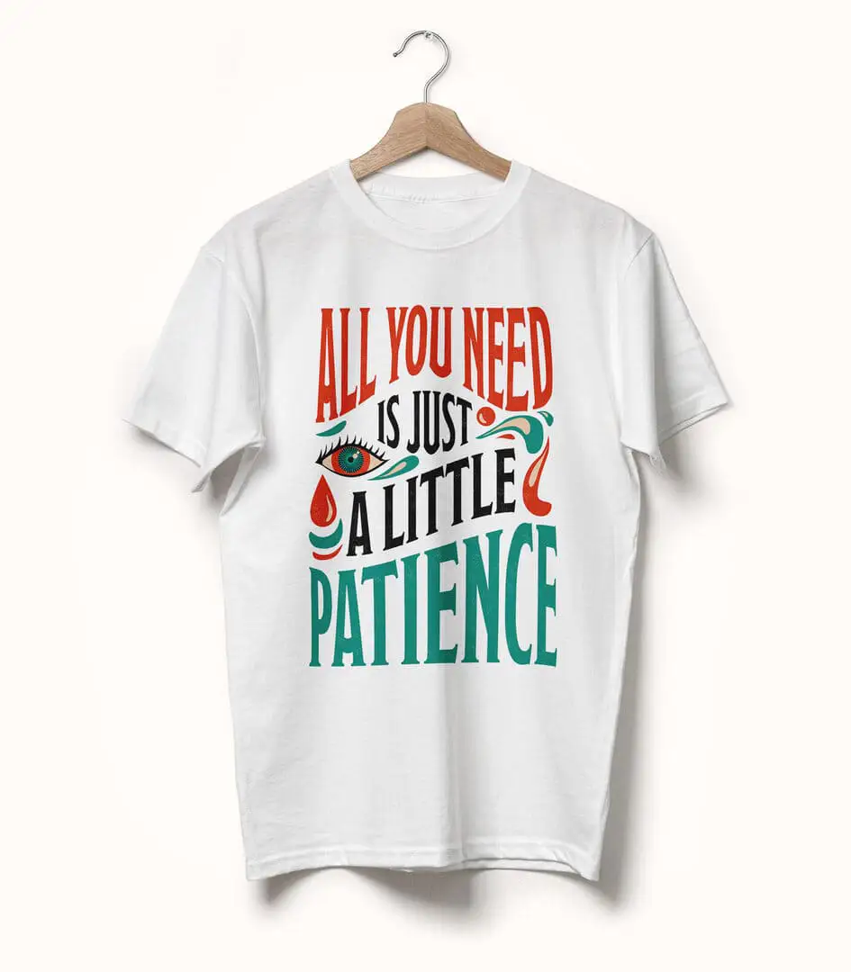 Patience • Guns N' Roses • Typography Tee
