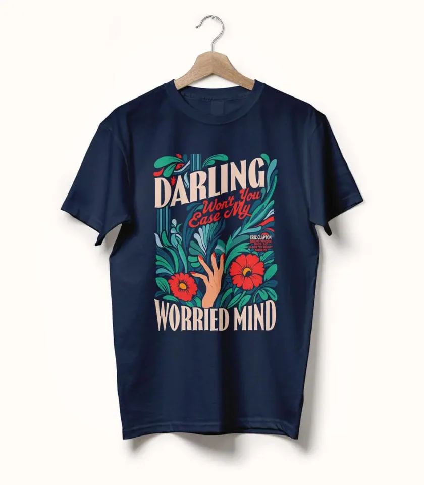 Layla • Eric Clapton • Typography Tee