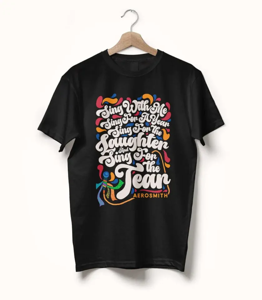 Dream On • Aerosmith • Typography Tee