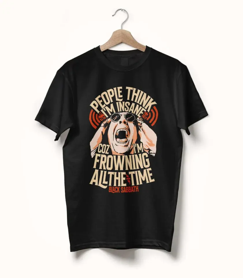 Paranoid • Black Sabbath • Ozzy Osbourne • Typography Tee