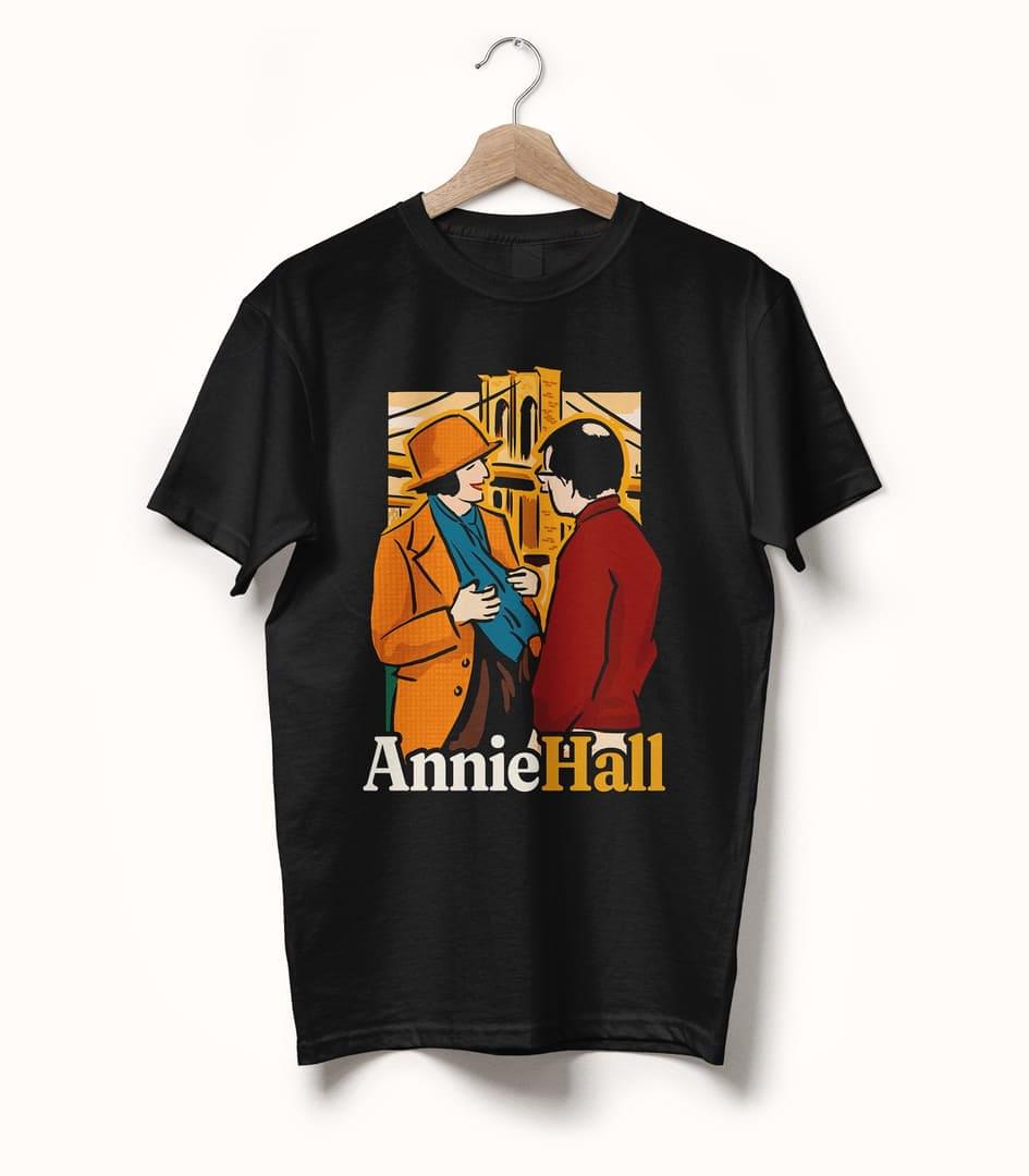 Annie Hall T-shirt Print • White • Silly Pineapple Tribute Original