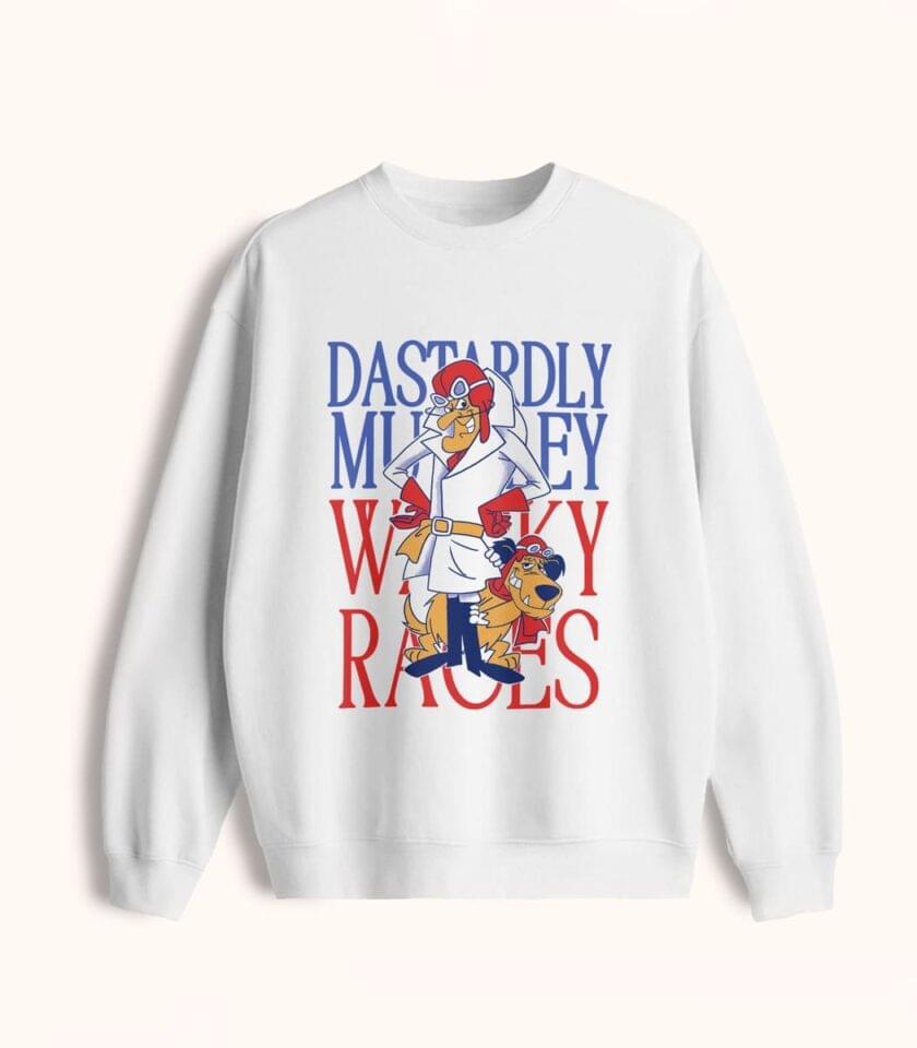 Wacky Races • Dastardly & Muttley • 90s Cartoon Network T-shirt